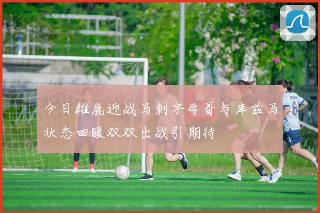 今日雄鹿迎战马刺字母哥与库兹马状态回暖双双出战引期待
